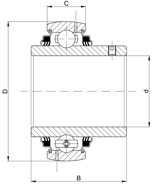 Technische Zeichnung LE 211 2T