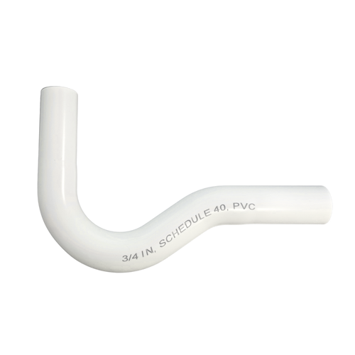 90 Degree P-Trap for Nature’s Head Through-the-Floor Urine Diverter Toilet installation