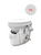 Nature's Head Toilet with Foot Spider Handle is included with the Emergency Preparedness Kit
