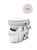 The Nature's Head Composting Toilet with Spider handle is a perfect solution for tiny homes, cabins, garages, treehouses and more!