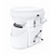 Nature's Head composting toilet with spider handle for RV, boat, cabin, and tiny home waterless sanitation