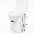 Nature’s Head® Through-the-Floor Urine Diverter Toilet vehicle kit designed to route only urine to an external or gray water tank.