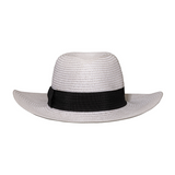 Cappello in paglia di carta con fascia elastica 3 cm applicabile e personalizzabile [23302] 