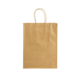 Shopper in carta riciclata 100 gr/m2 con soffietto [23124] 