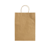 Shopper in carta riciclata 100 gr/m2 con soffietto [23123] 
