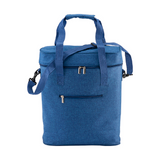 Borsa termica in r-pet melange con interno bianco in PEVA. [23108] 