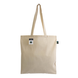 Shopper certificata Fairtrade® in cotone 140g/m2, manici lunghi [22101] 