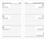 Agenda settimanale 2021 cm 9 x 14 - PU/cartoncino [21721] 
