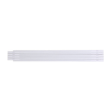 Metro pieghevole snodabile in plastica, lunghezza 2 mt con 10 maglie in PS [21410] 