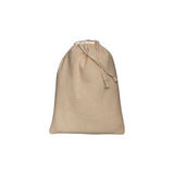 Sacchetto in cotone naturale 120 g/m2 con chiusura a strozzo, 15 x 20 cm [1911922] 