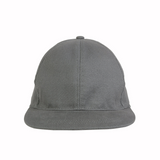 Cappellino in cotone pesante, 6 pannelli con visiera piatta [17302] 