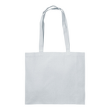 Shopper con soffietto in cotone 200 g/m2, manici lunghi [1711201] 