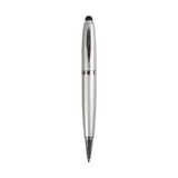 Penna a sfera in plastica inchiostro nero con chiavetta USB 4 Gb e touch screen [14822] 