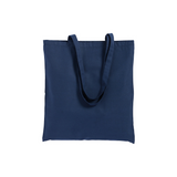 Shopper in cotone/poliestere riciclato 180 g/m2, manici lunghi e soffietto [24108] 
