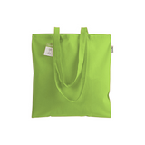 Shopper in cotone organico 140 g/m2, manici lunghi [18145] 