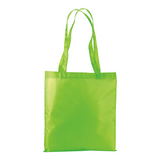 Shopper in poliestere 210T colori fluo, manici lunghi [18123] 