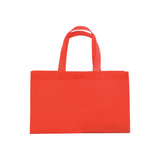 Shopper con soffietto alla base in TNT 70 g/m2 termosaldato, manici corti [18110] 