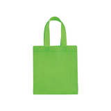 Shopper mini con soffietto in TNT 80 g/m2, manici corti [15142] 