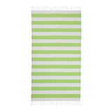 Telo mare/pareo  in cotone riciclato  da 180 gr/m2 con frange, misura 90x170 cm [24409] 