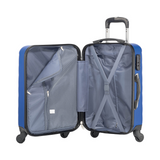 Trolley rigido  da 20 pollici in ABS con lucchetto di sicurezza [24164E] 