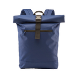 Zaino Roll porta PC (17") in poliestere riciclato R-PET con tasca esterna con cerniera [24149] 