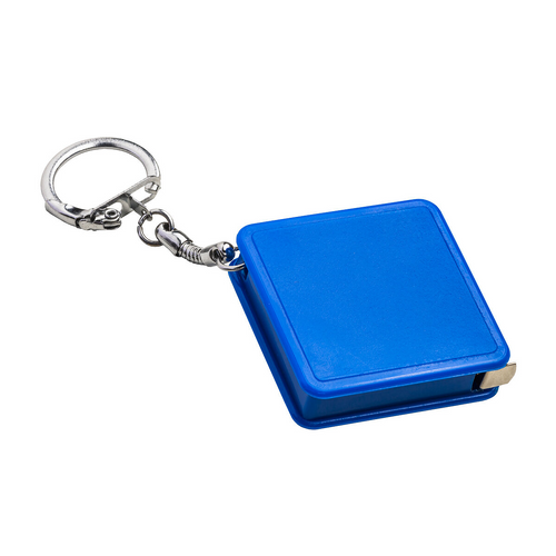 Portachiavi con metro flessibile retrattile, 1 mt [23461] 