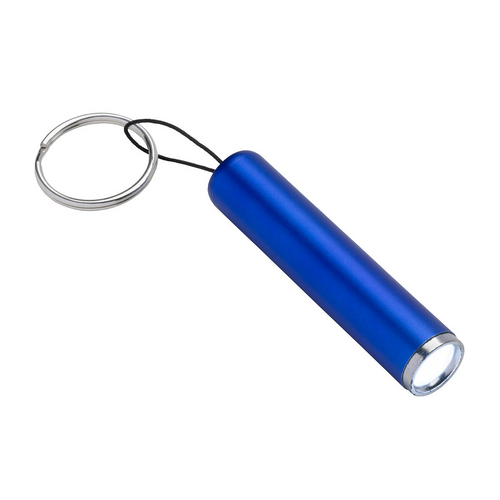 Mini torcia plastica con luce Led per incisione laser ed anello portachiavi [23460] 