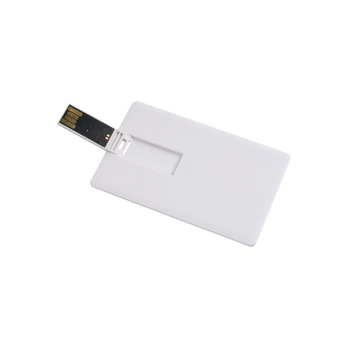 Chiavetta USB 8Gb, a forma di tessera in plastica - Possibilità di import [23458] 