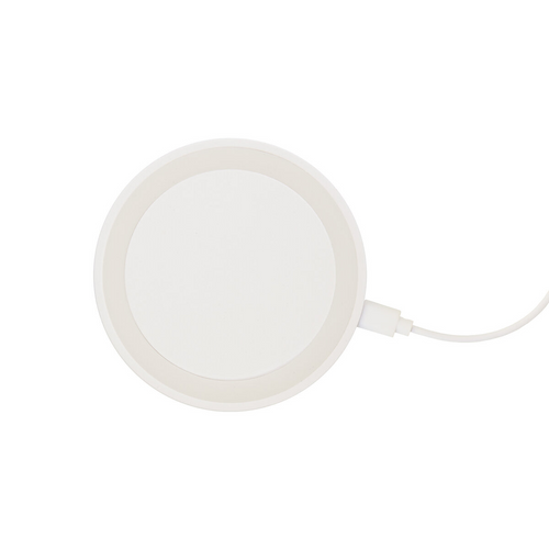 Base di ricarica wireless in plastica, potenza 10W [23428] 