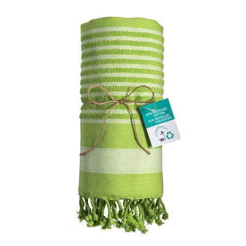Telo mare/pareo  in cotone riciclato stile futa da 350 gr/m2 [23427] 