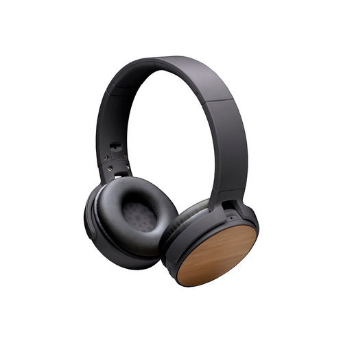 Cuffie bluetooth pieghevoli in ABS e  bambù [23410] 