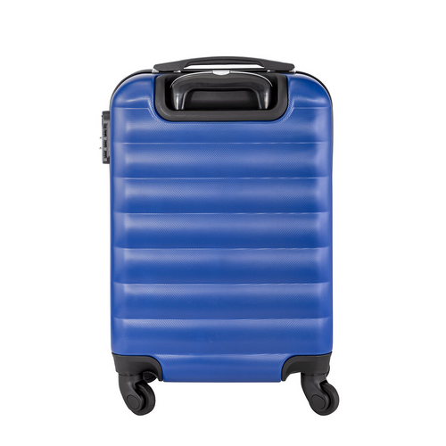 Trolley rigido  da 20 pollici in ABS con lucchetto di sicurezza e 4 ruote girevoli [23139E] 