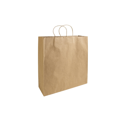 Shopper in carta riciclata 100 gr/m2 con soffietto [23122] 