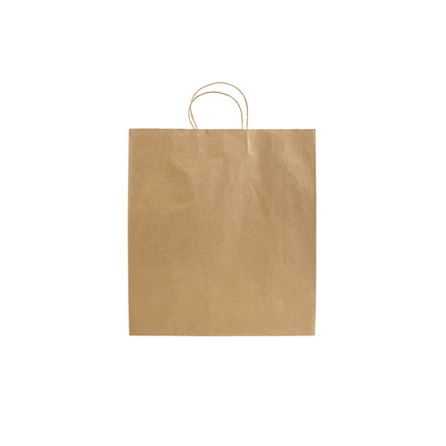 Shopper in carta riciclata 100 gr/m2 con soffietto [23122] 