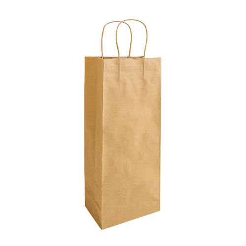 Shopper in carta riciclata 100 gr/m2 con soffietto [23120] 