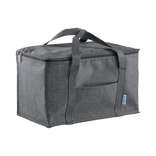 Borsa termica in r-pet melange con interno argentato [23105] 