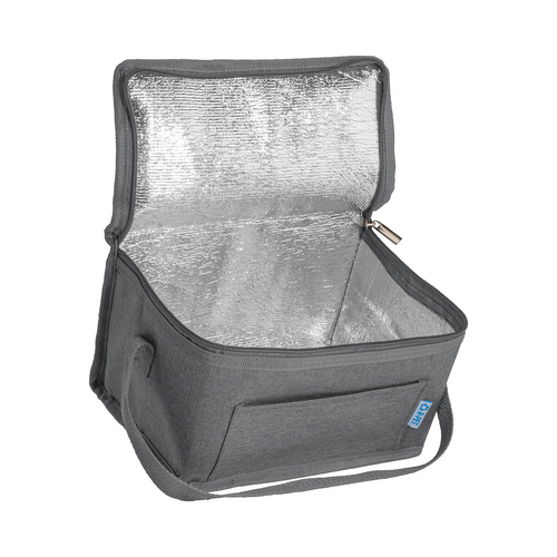 Borsa termica in r-pet melange con interno argentato [23104] 
