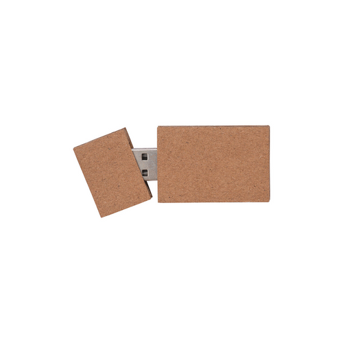 Chiavetta Usb con corpo in cartoncino multistrato 4GB [22459] 