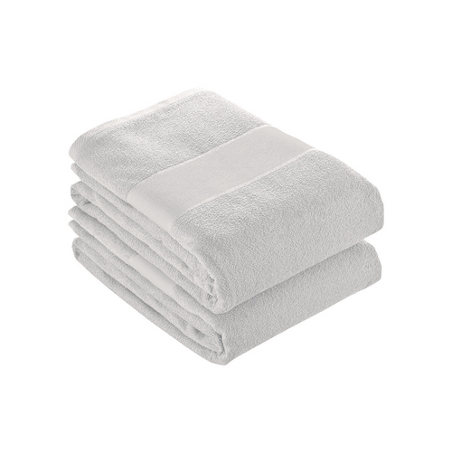 Asciugamano 100% cotone 400 g/m2 bianco 50x100 [2243401] 