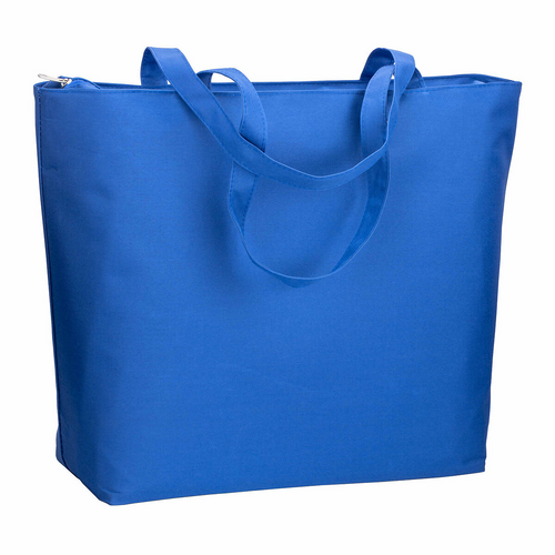 Borsa mare in poliestere 300D con manici lunghi e chiusura con zip [22132] 