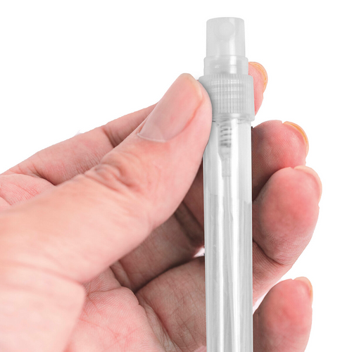 Penna a sfera in ABS con erogatore spray da 10 ml riempibile (liquido non incluso) [21803] 