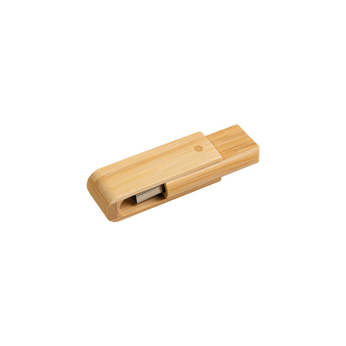 Chiavetta girevole USB 8Gb in bamboo. Possibilità di import su richiesta [21418] 