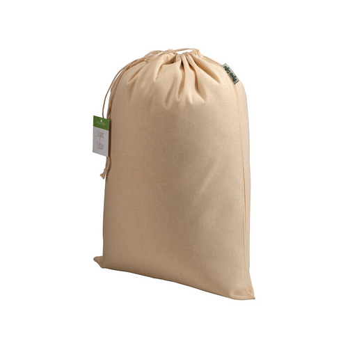 Sacchetto regalo in cotone organico 140g/m2, 30 x 45 cm [21103] 