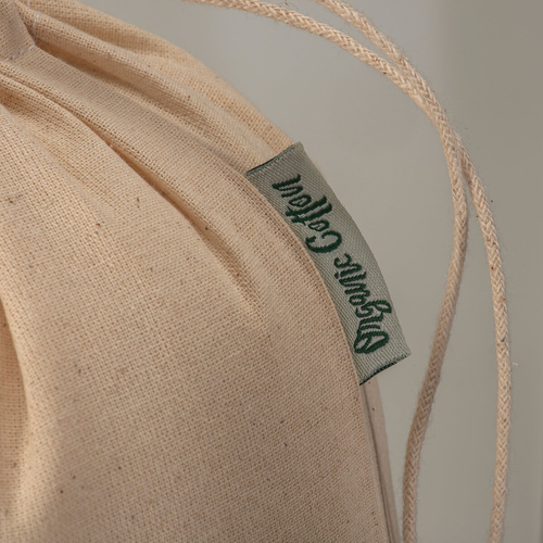 Sacchetto regalo in cotone organico 140g/m2, 40 x 50 cm [21102] 