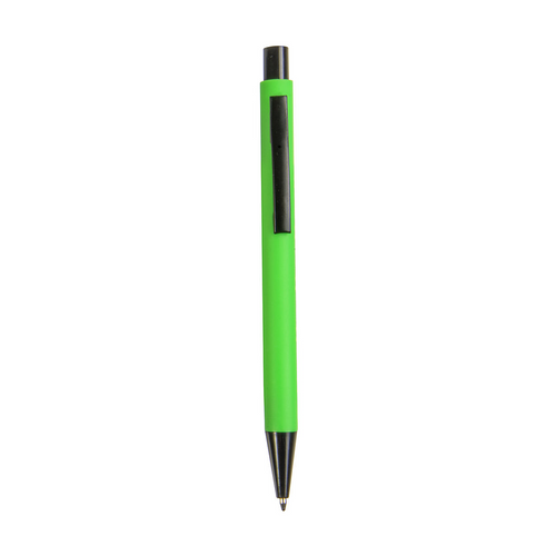 Penna a scatto in plastica con clip in metallo [20826] 