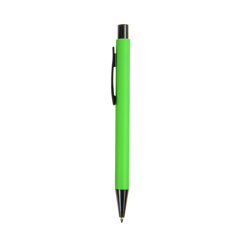 Penna a scatto in plastica con clip in metallo [20826] 