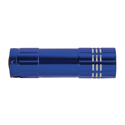 Torcia tascabile a LED COB (Chip On Board) in allumino con cordino (batterie NON incluse) [20412] 