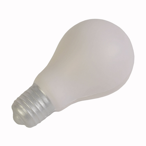 LAMPADINA ANTISTRESS IN PU BIANCA [19434] 