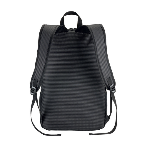 Zaino porta computer in dobby nylon con tre tasche [19160] 