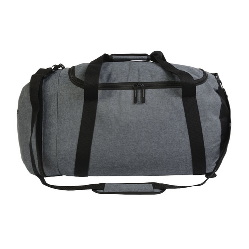 Borsa sport in poliestere twotone con spallacci estraibili e tasca porta scarpe [19142] 